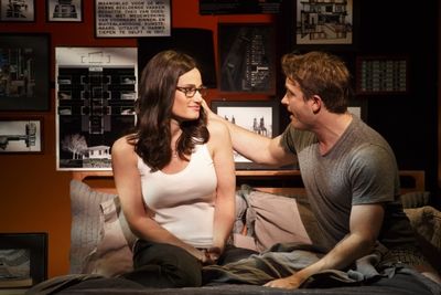 Idina Menzel and James Snyder Photo