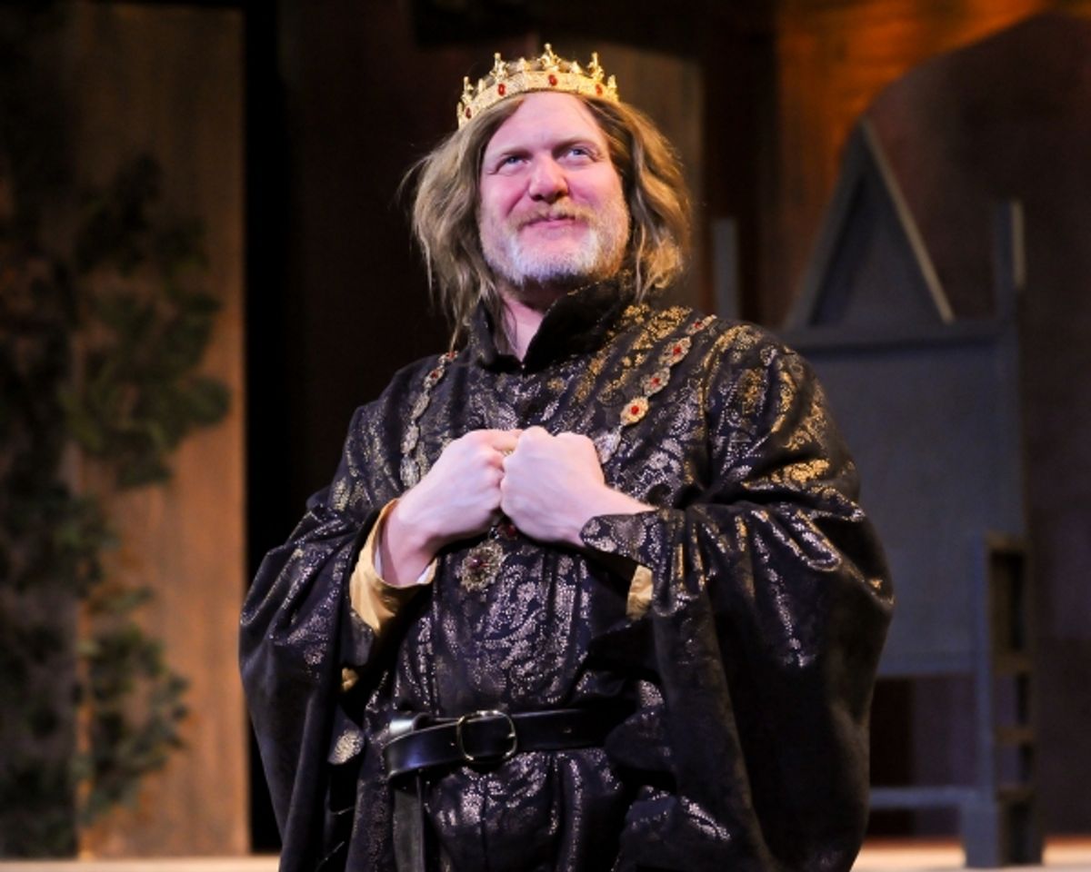 Jim Hopkins (King Henry IV) at 