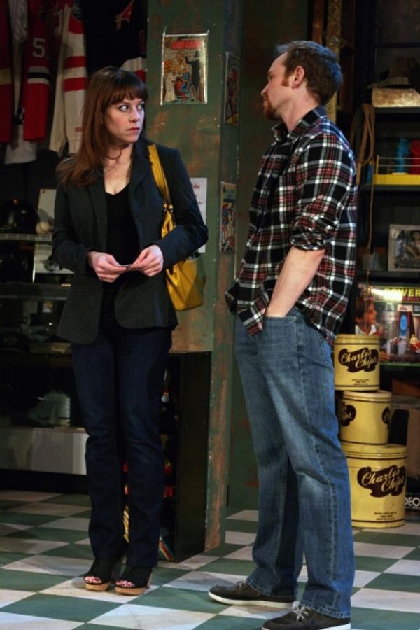 Melanie Keller stars as Sarah and Tyler Rich stars as Jason Photo