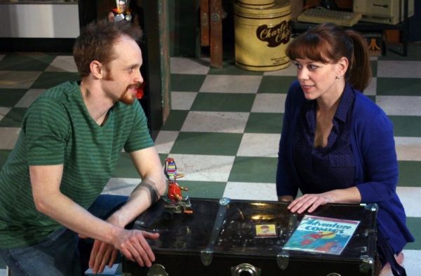 Melanie Keller stars as Sarah and Tyler Rich stars as Jason Photo