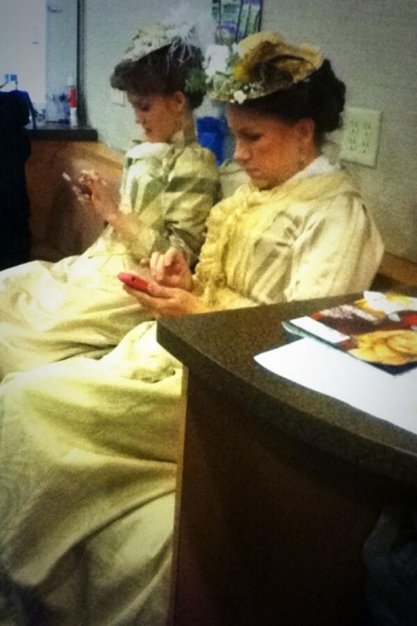 Photo Flash: Saturday Intermission Pics, March 30, Part 2- ALADDIN Gets In On the SIP Action, NEWSIES Celebrate 2 Years, and More!  Image