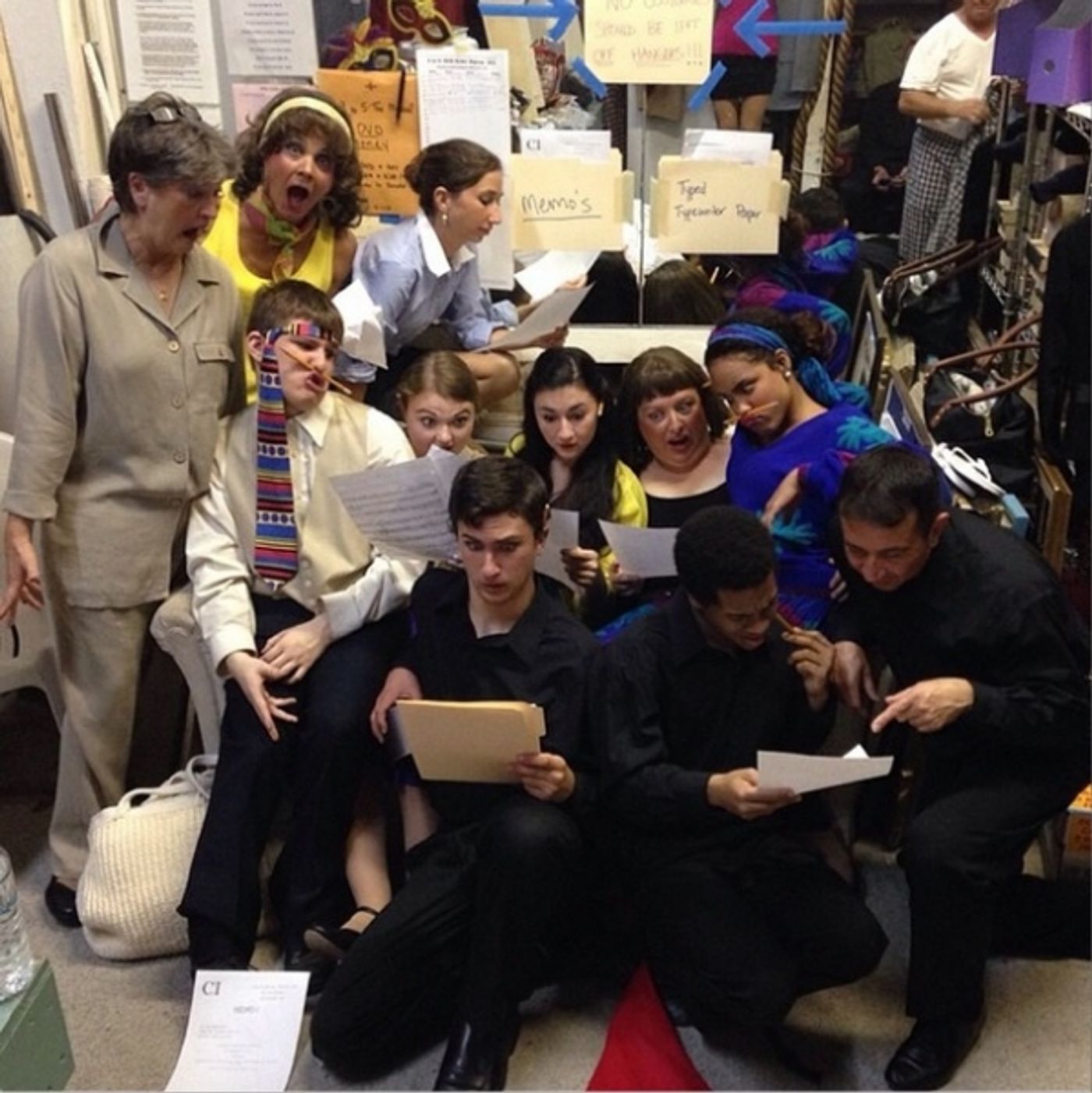 Photo Flash: Saturday Intermission Pics, March 30, Part 2- ALADDIN Gets In On the SIP Action, NEWSIES Celebrate 2 Years, and More!  Image