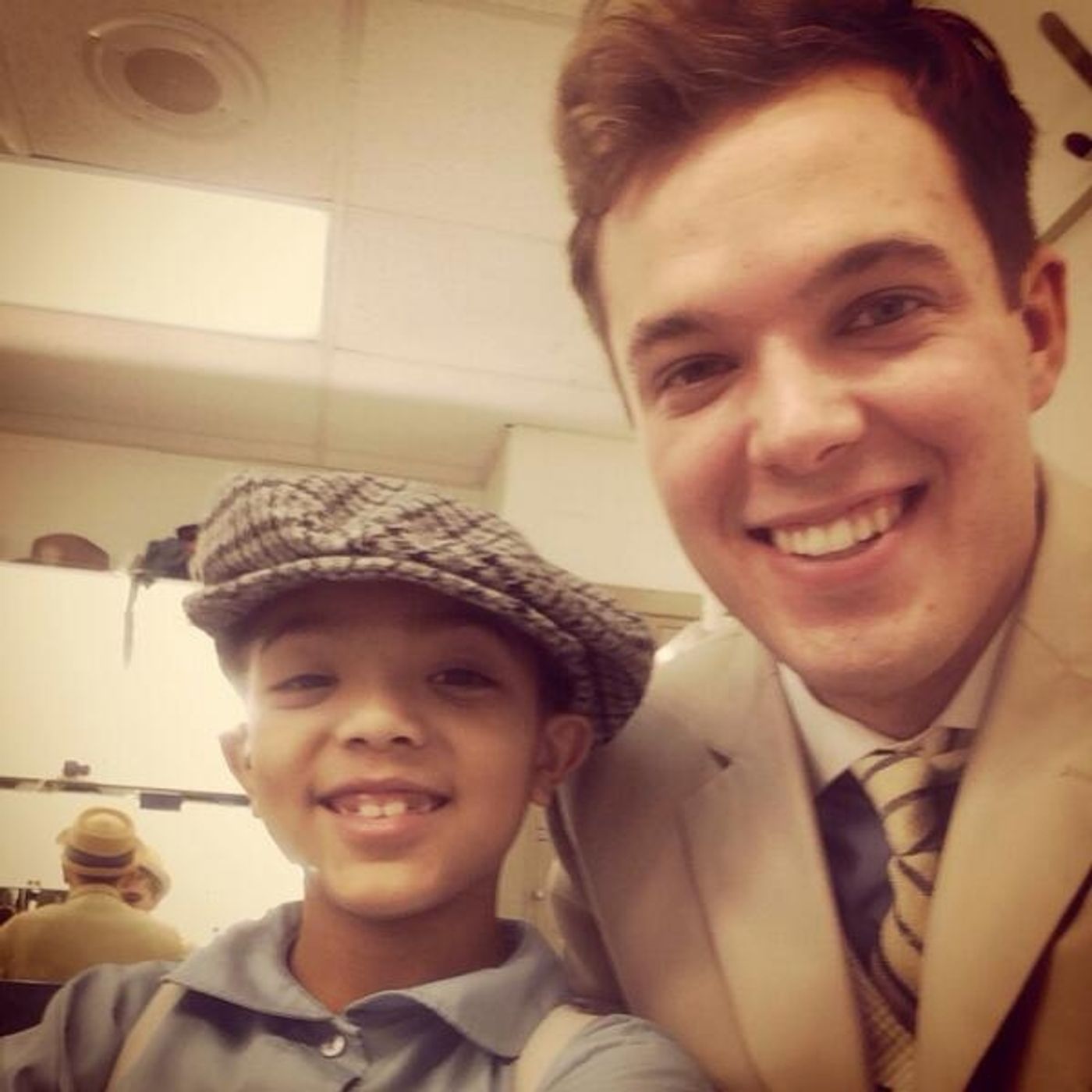 Photo Flash: Saturday Intermission Pics, March 30, Part 2- ALADDIN Gets In On the SIP Action, NEWSIES Celebrate 2 Years, and More!  Image