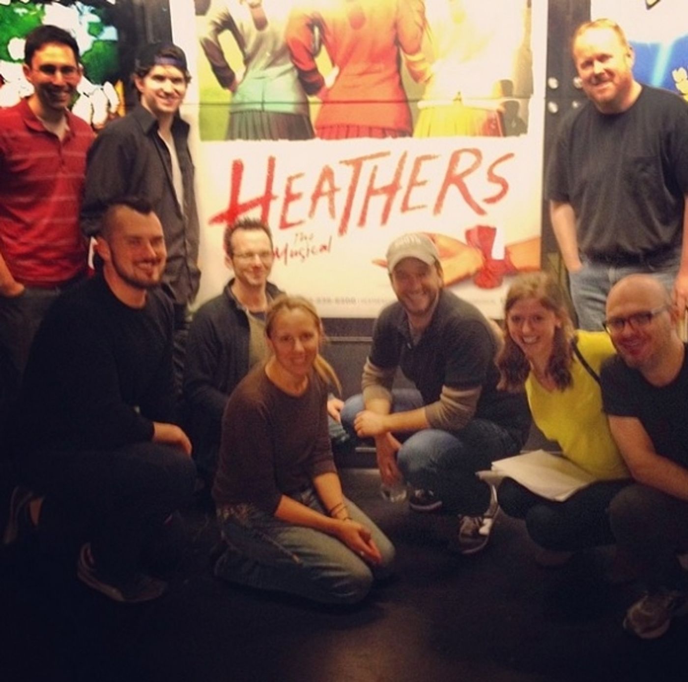 Photo Flash: Saturday Intermission Pics, March 30, Part 2- ALADDIN Gets In On the SIP Action, NEWSIES Celebrate 2 Years, and More!  Image