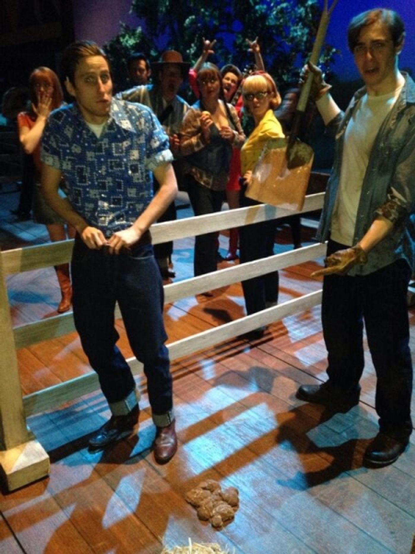 Photo Flash: Saturday Intermission Pics, March 30, Part 2- ALADDIN Gets In On the SIP Action, NEWSIES Celebrate 2 Years, and More!  Image