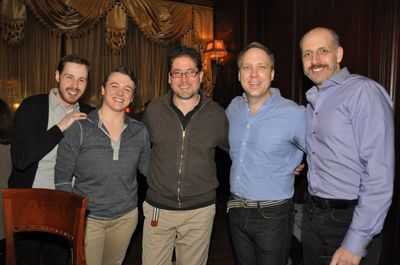 Kevin Necciai, Kenny Francaeur, Igor Goldin, Kilty Reidy and Richard Costa Photo