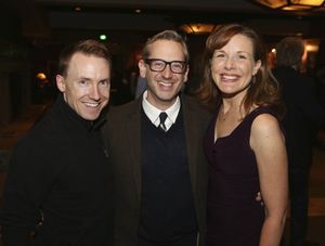 Cast member Mark Whitten, Director Richard Israel and cast member Victoria Strong @ BroadwayWorld Cast member Mark Whitten, Director Richard Israel and cast member Victoria Strong Photo