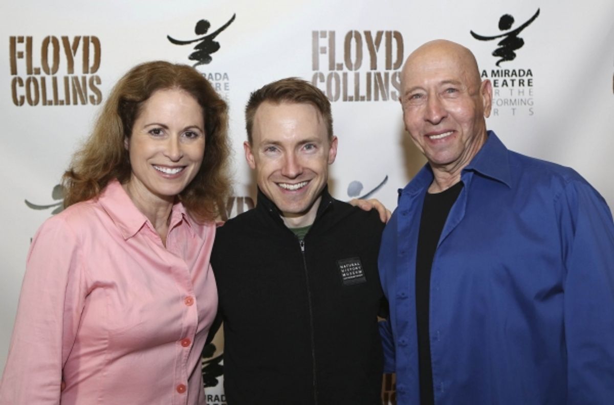 Cast members Victoria Strong, Mark Whitten and Larry Lederman at 