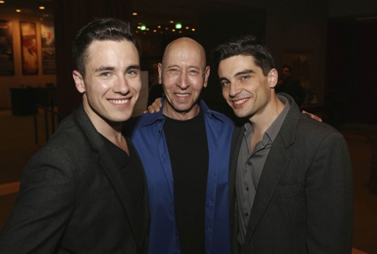 Cast members Matt Magnusson, Larry Lederman and Michael Byrne at 