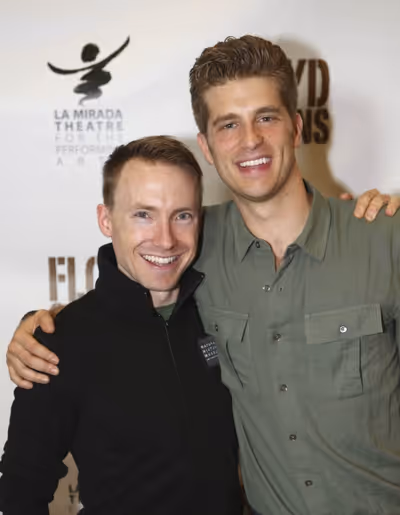 Cast members Mark Whitten and Jonah Platt Photo