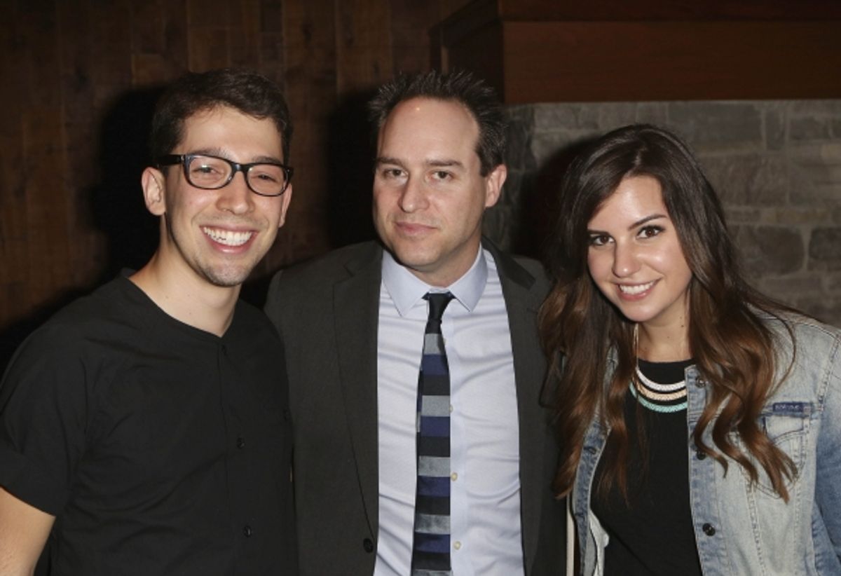 Coby Getzug, Brian Kite, Producing Artistic Director, and Isabella Bolognini at 