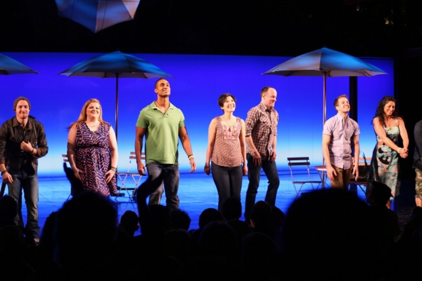 Photo Coverage: IF/THEN Opening Night Curtain Call on Broadway! Image