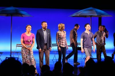 Tamika Lawrence, Jerry Dixon, Jenn Colella and Jason Tam Photo