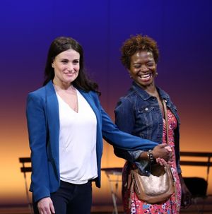 Idina Menzel and LaChanze @ BroadwayWorld Idina Menzel and LaChanze Photo