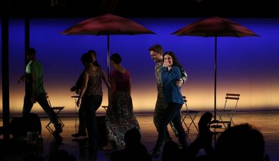 James Snyder and Idina Menzel  Photo