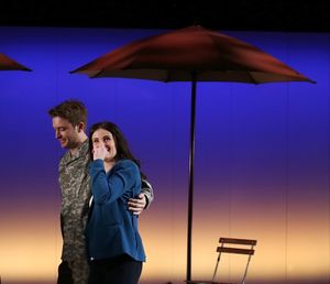 James Snyder and Idina Menzel  Photo