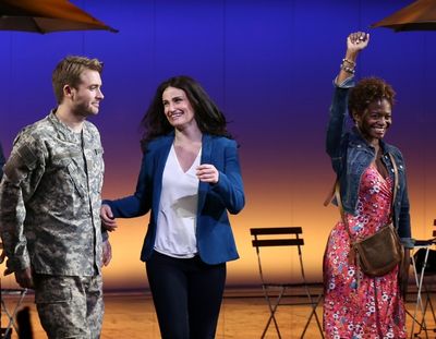 James Snyder, Idina Menzel and LaChanze  Photo