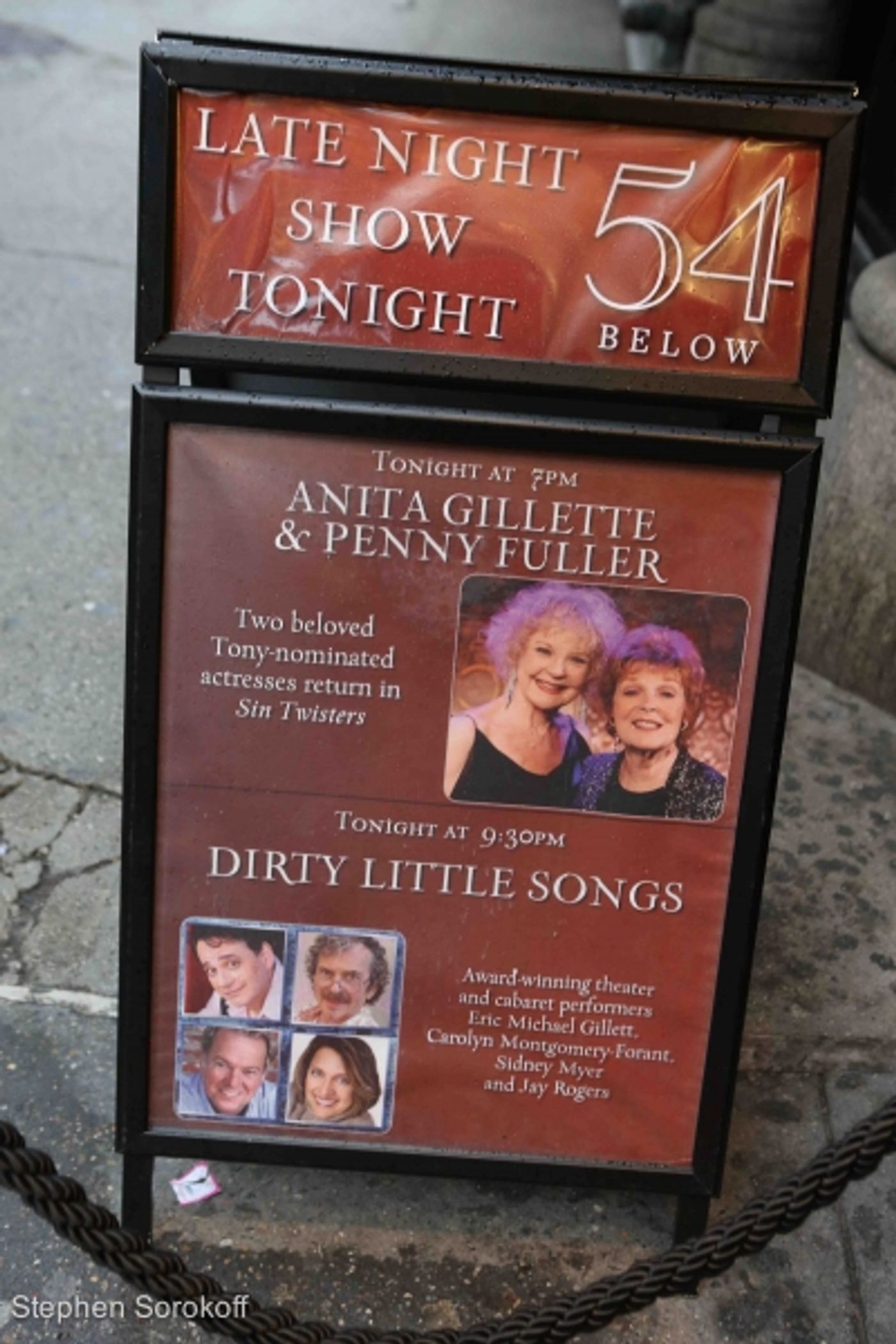 Photo Coverage: Anita Gillette & Penny Fuller Bring SIN TWISTERS to 54 Below Photo Coverage: Anita Gillette & Penny Fuller Bring SIN TWISTERS to 54 Below Image