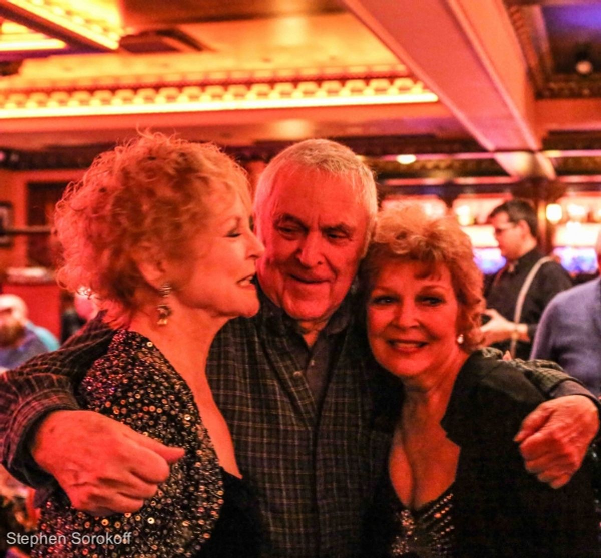 Penny Fuller, John Kander, Anita Gillette at 