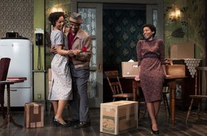 Sophie Okonedo, Denzel Washington and Anika Noni Rose Photo
