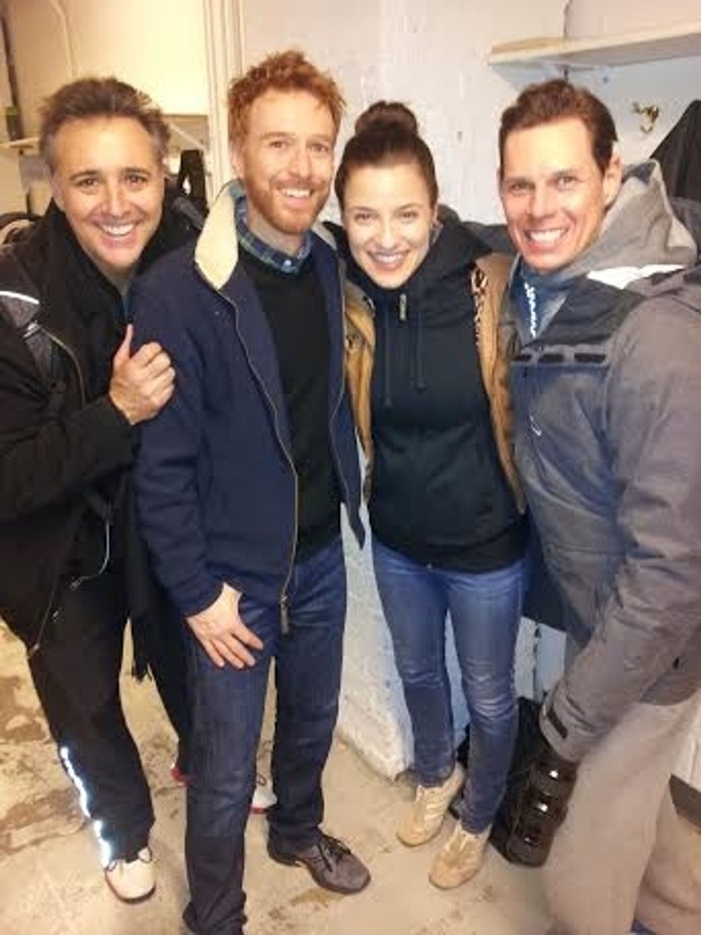 Photo Flash: Jenn Gambatese Visits JOSEPH AND THE AMAZING TECHNICOLOR DREAMCOAT Tour  Image