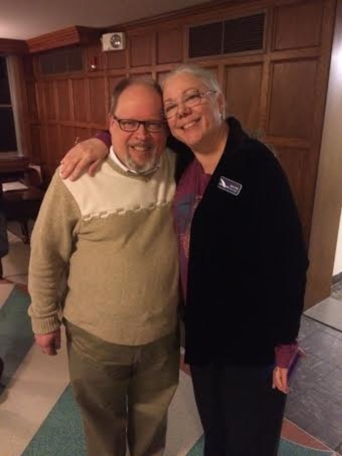 David Rice and Alison C. Vesely at 