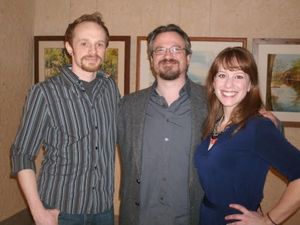 Tyler Rich, Joseph Zettelmaier, Melanie Keller  Photo