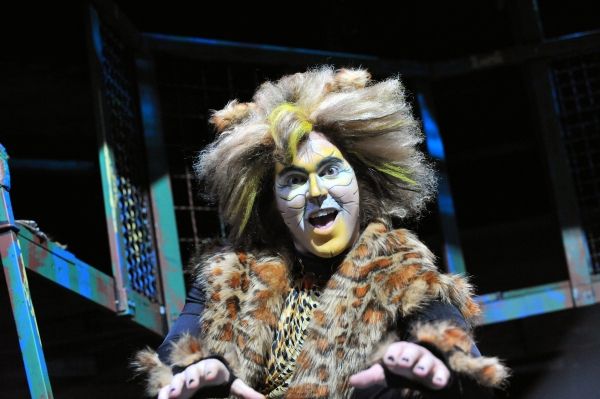 Jake Klinkhammer as Rum Tum Tugger Photo