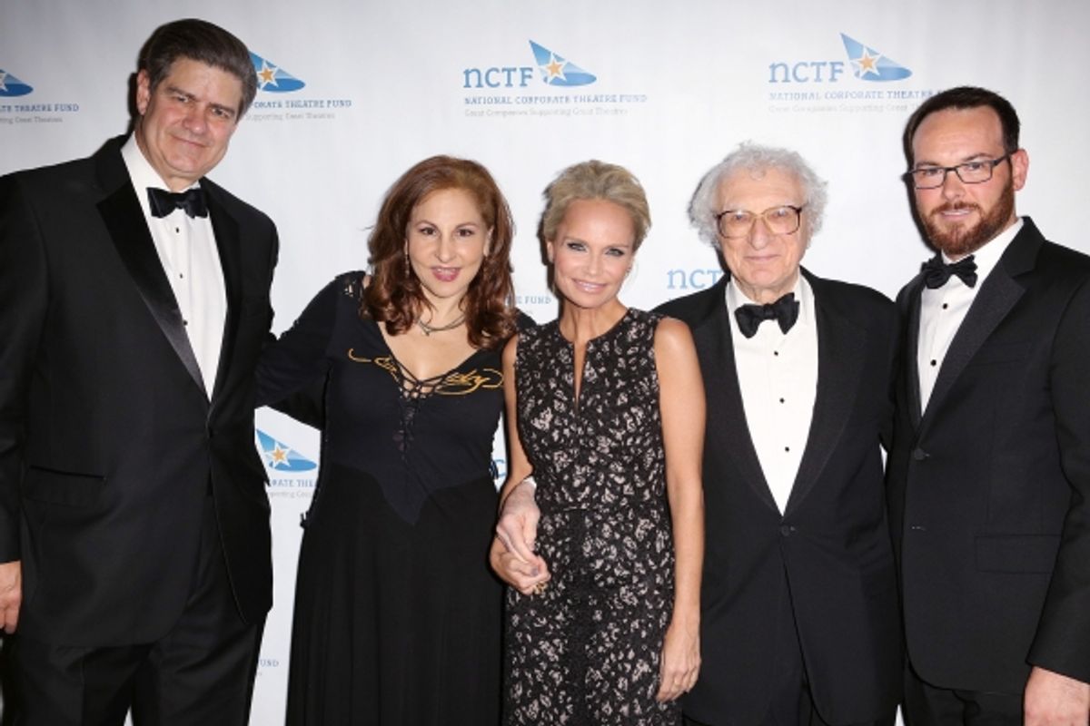 James S. Turley, Kathy Najimy, Kristin Chenoweth, Sheldon Harnick anf Dana Brunetti  at 