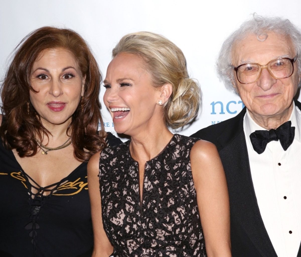 Kathy Najimy, Kristin Chenoweth and Sheldon Harnick  at 