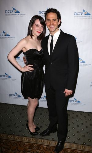 Jessica Hershberg and Santino Fontana Photo