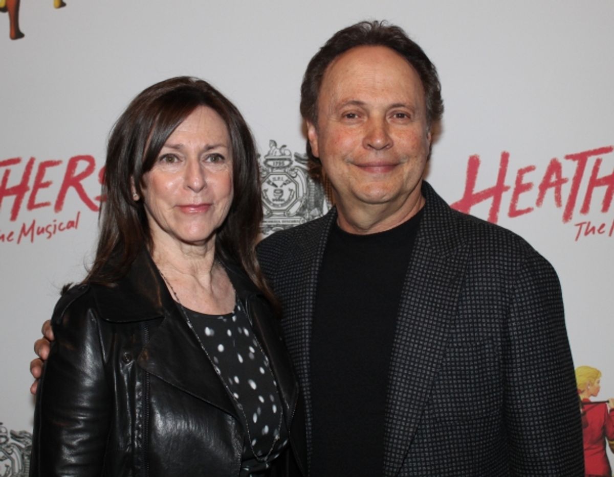 Billy Crystal and Janice Crystal at 