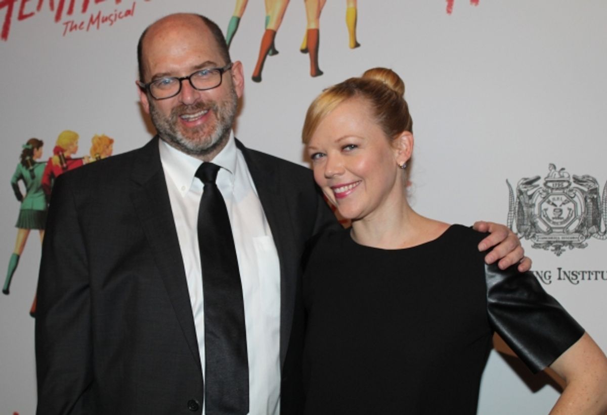 Daniel Waters and Emily Bergl at 