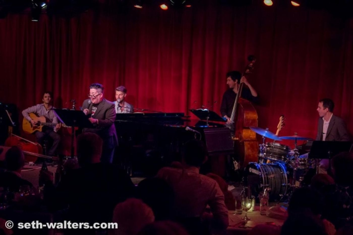 Photo Flash: Alan Cumming, Alice Ripley, Lea DeLaria & More Join Lance Horne for Broadway at Birdland Debut! Photo Flash: Alan Cumming, Alice Ripley, Lea DeLaria & More Join Lance Horne for Broadway at Birdland Debut! Image