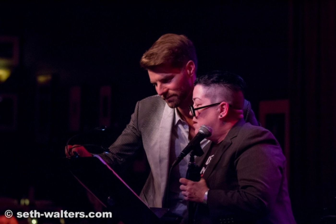 Photo Flash: Alan Cumming, Alice Ripley, Lea DeLaria & More Join Lance Horne for Broadway at Birdland Debut!  Image