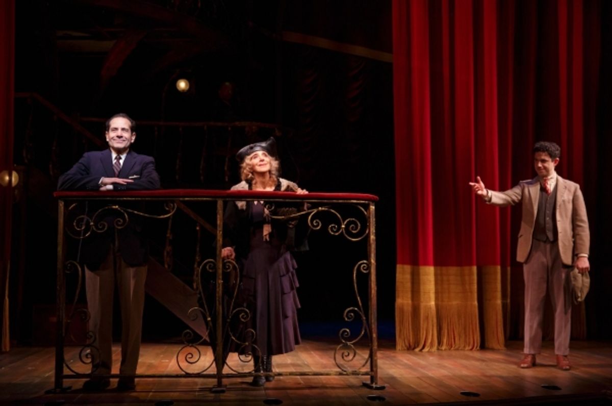 Tony Shalhoub, Andrea Marin, Santino Fontana at 