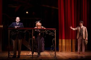 Tony Shalhoub, Andrea Marin, Santino Fontana Photo