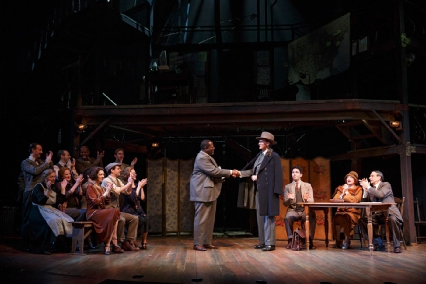 Photo Flash: First Look at Tony Shalhoub, Santino Fontana & Andrea Martin in ACT ONE  Image