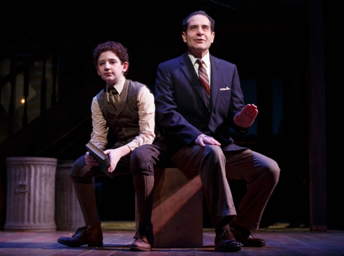 Matthew Schechter, Tony Shalhoub at 