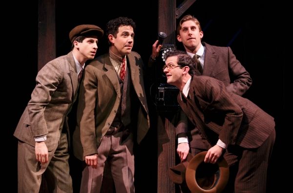 Steven Kaplan, Santino Fontana, Will Brill, Bill Army Photo