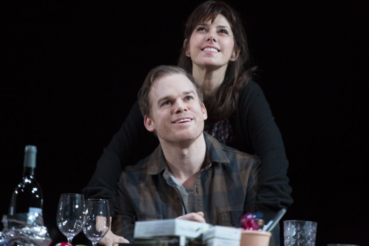Michael C. Hall and Marisa Tomei at 