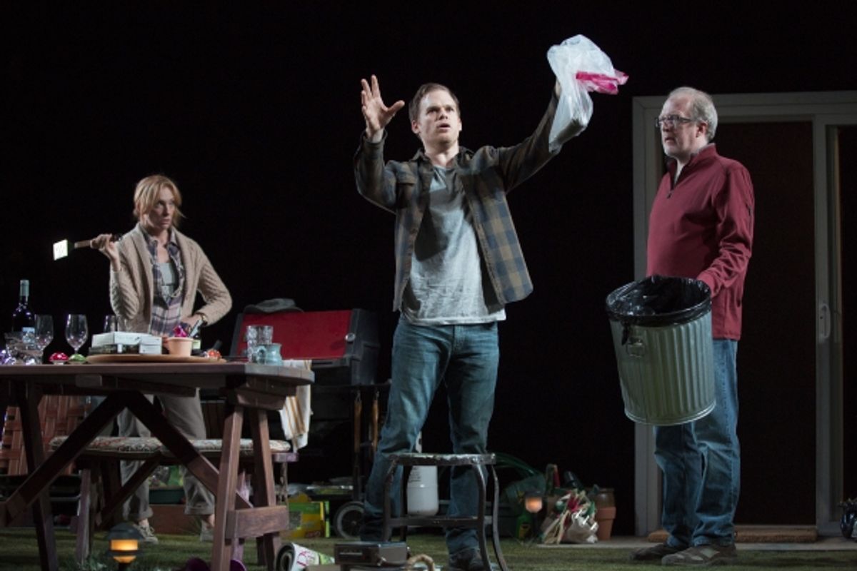 Toni Collette, Michael C. Hall, and Tracy Letts at 