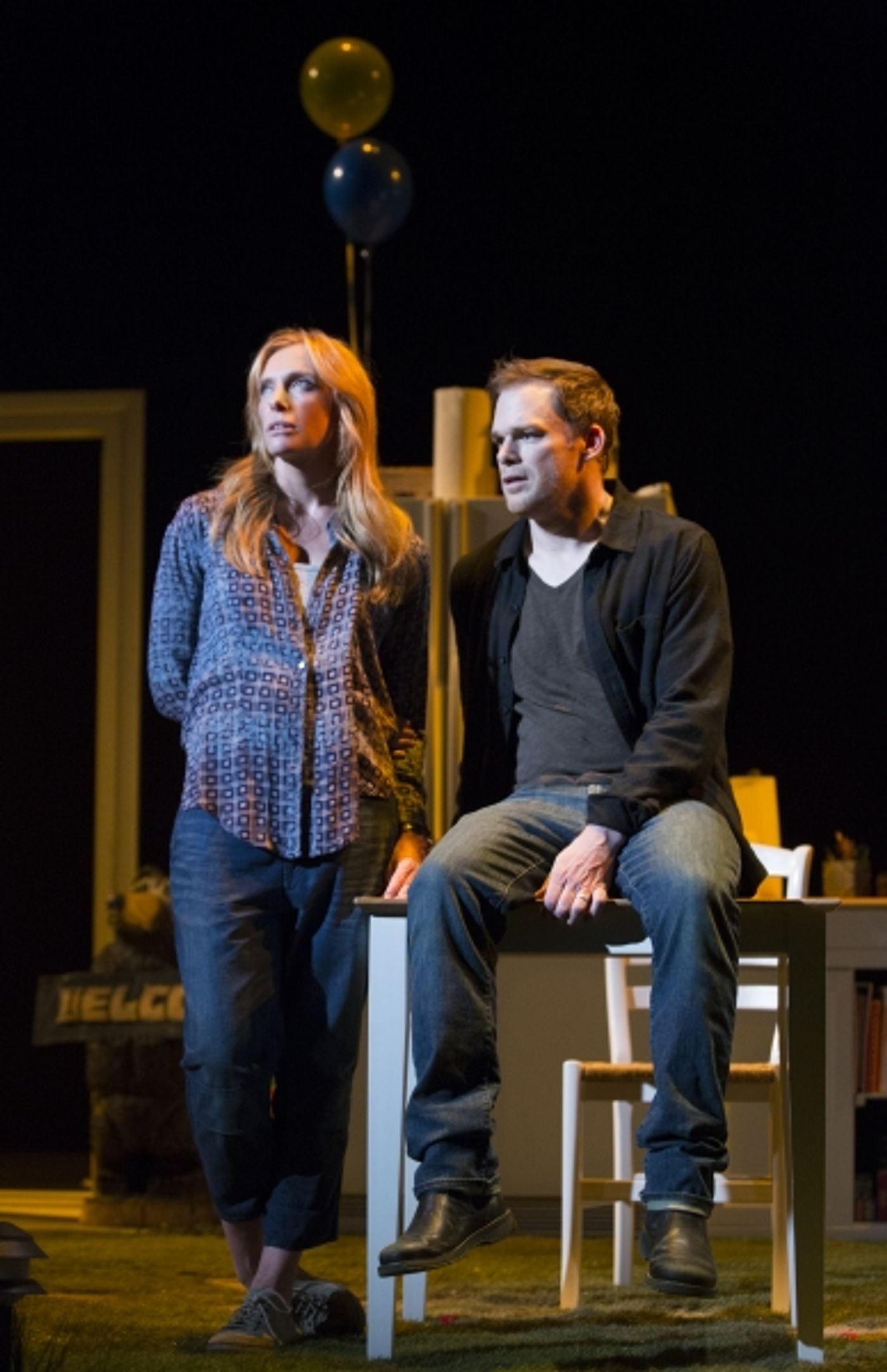 Photo Flash: First Look at Toni Collette, Michael C. Hall, Tracy Letts & Marisa Tomei in THE REALISTIC JONESES  Image