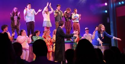 Barrett Wilbert Weed and the cast Photo