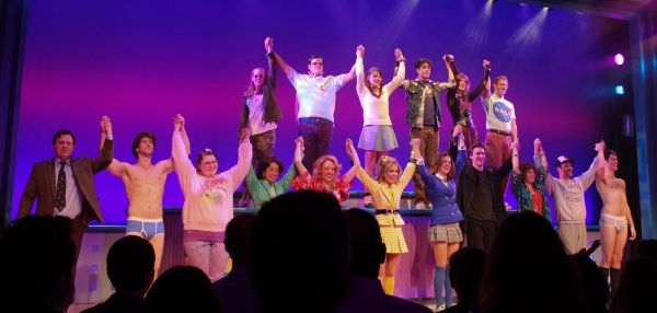 Photo Coverage: Barrett Wilbert Weed, Ryan McCartan & HEATHERS Company Celebrate Opening Night! — photo 11 of 64