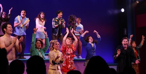 Photo Coverage: Barrett Wilbert Weed, Ryan McCartan & HEATHERS Company Celebrate Opening Night! — photo 15 of 64