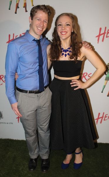 Photo Coverage: Barrett Wilbert Weed, Ryan McCartan & HEATHERS Company Celebrate Opening Night! — photo 39 of 64