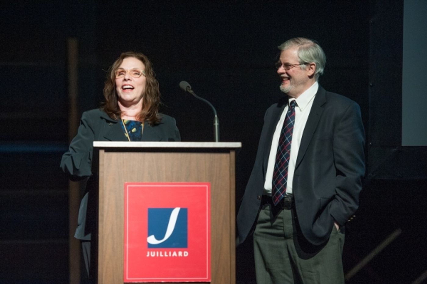 Photo Flash: Christopher Durang and Marsha Norman Celebrate 20 Years at the Helm of Juilliard's American Playwrights Program  Image