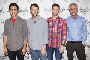 Matt Dellapina, Ken Barnett, Matt Dickson and Richard Bekins @ BroadwayWorld Matt Dellapina, Ken Barnett, Matt Dickson and Richard Bekins Photo