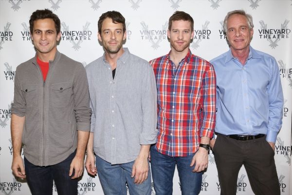 Matt Dellapina, Ken Barnett, Matt Dickson and Richard Bekins Photo